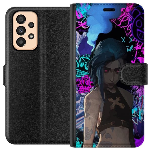 Yhteensopiva Lompakkokotelo Samsung Galaxy A33 5G Arcane, League of Legends
