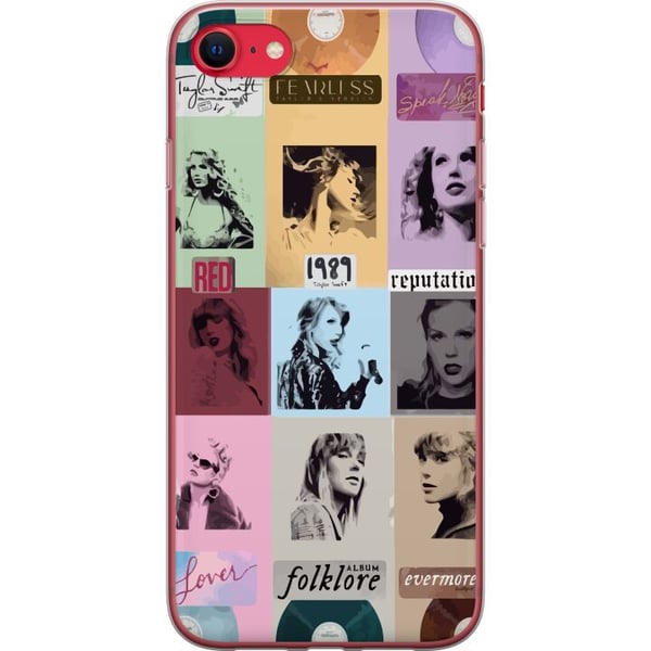Kompatibelt Mobildeksel til Apple iPhone SE (2022) Taylor Swift EP