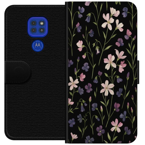 Kompatibel Tegnebogsetui til Motorola Moto G9 Play Frugt Rave