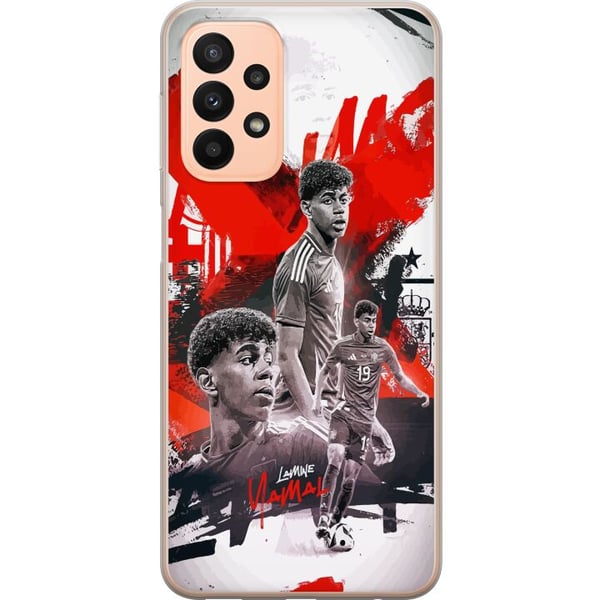 Yhteensopiva Puhelinkuori Samsung Galaxy A23 Lamine Yamal