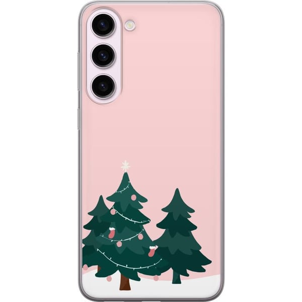 Kompatibel Mobilcover til Samsung Galaxy S23+ Juletræer Glædelig Jul Kompatibel Mobilcover til Samsung Galaxy S23+ Juletræer Glædelig Jul