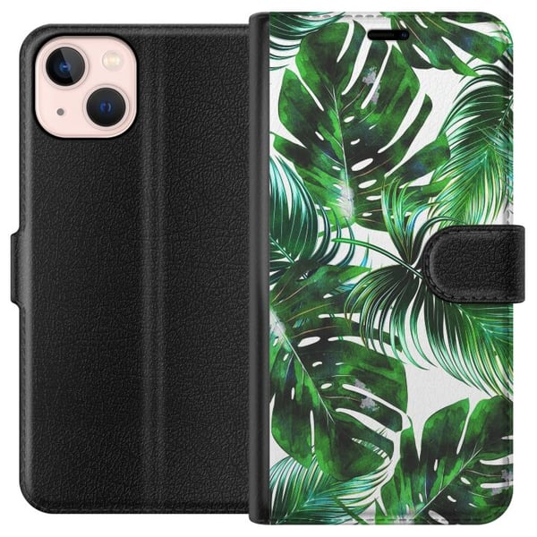 Yhteensopiva Lompakkokotelo Apple iPhone 13 Lehti Yhteensopiva Lompakkokotelo Apple iPhone 13 Lehti