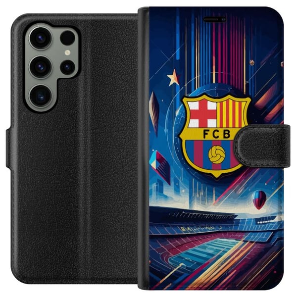 Kompatibel Tegnebogsetui til Samsung Galaxy S23 Ultra FC Barcelona Kompatibel Tegnebogsetui til Samsung Galaxy S23 Ultra FC Barcelona