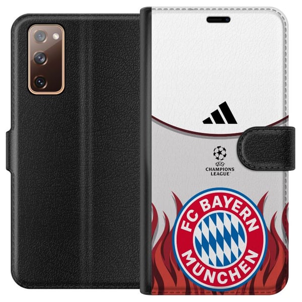 Kompatibelt Plånboksfodral till Samsung Galaxy S20 FE FC Bayern Munich Football Soccer Club