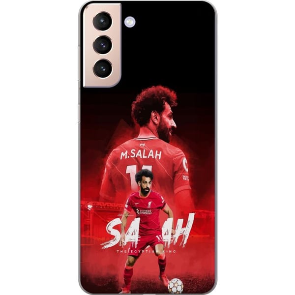Kompatibel Mobilcover til Samsung Galaxy S21 Mohamed Salah Liverpool Egypten teknisk legende med hurtighed, driblinger og en utrolig klubhistorie i L