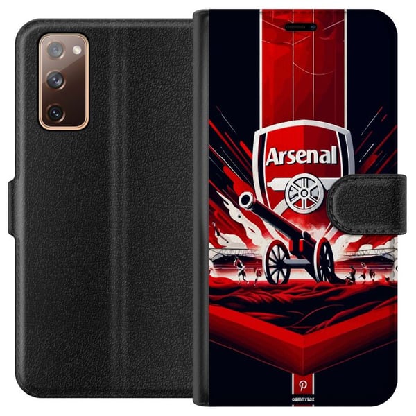 Kompatibelt Lommeboketui til Samsung Galaxy S20 FE Arsenal Kompatibelt Lommeboketui til Samsung Galaxy S20 FE Arsenal
