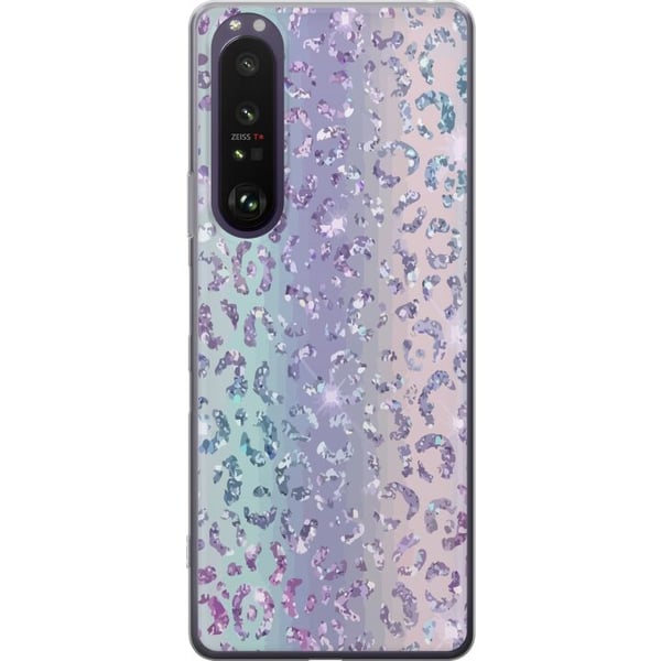 Kompatibel Mobilcover til Sony Xperia 1 III Glitter Leopard