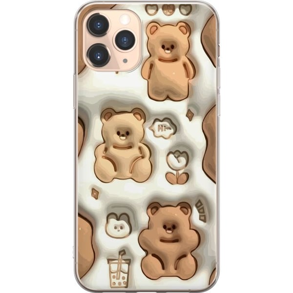 Kompatibelt Mobildeksel til Apple iPhone 11 Pro Boblende Bjørner