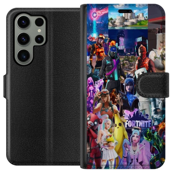 Kompatibel Tegnebogsetui til Samsung Galaxy S23 Ultra Fortnite