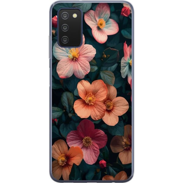 Kompatibel Mobilcover til Samsung Galaxy A03s Blomster