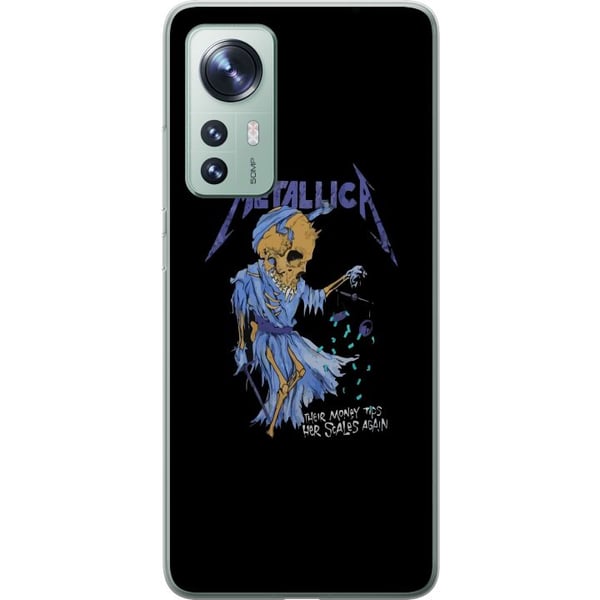 Kompatibel Mobilcover til Xiaomi 12 Metallica Rockband Musik Hardrock