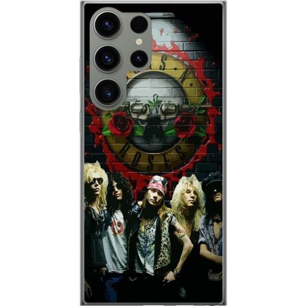 Kompatibel Mobilcover til Samsung Galaxy S23 Ultra Guns N Roses Rockband Guitar Musik Kompatibel Mobilcover til Samsung Galaxy S23 Ultra Guns N Roses Rockband Guitar Musik