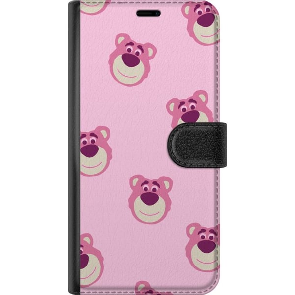 Kompatibelt Lommeboketui til Apple iPhone 13 mini Søte bjørner på rosa bakgrunn, søtt mønster som gir et sjarmerende uttrykk, perfekt gaveidé