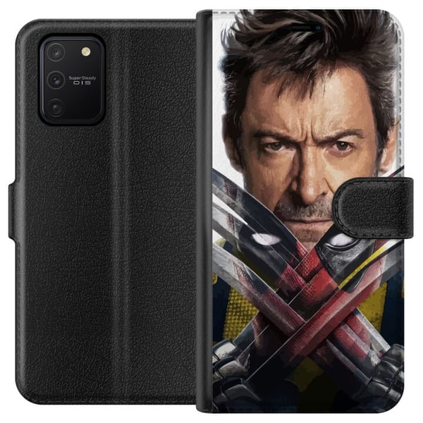 Kompatibelt Lommeboketui til Samsung Galaxy S10 Lite Deadpool & Wolverine Kompatibelt Lommeboketui til Samsung Galaxy S10 Lite Deadpool & Wolverine