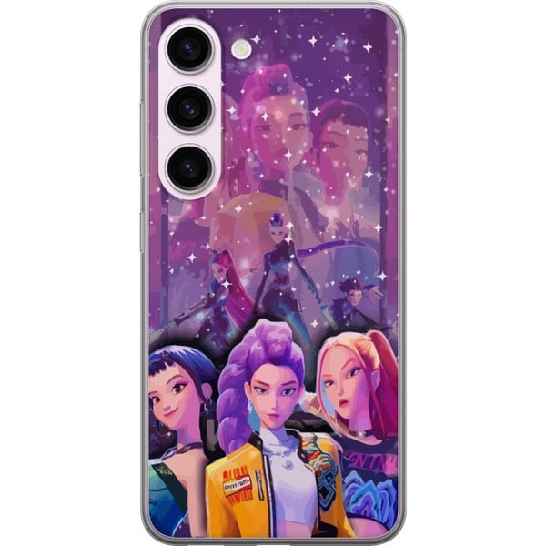 Kompatibel Mobilcover til Samsung Galaxy S23 K-pop-dæmonjægere Zoey Mira Aya Forenet Stjernemagi Kosmisk Energi Kompatibel Mobilcover til Samsung Galaxy S23 K-pop-dæmonjægere Zoey Mira Aya Forenet Stjernemagi Kosmisk Energi