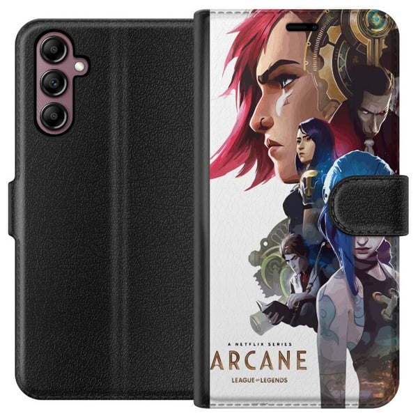 Kompatibelt Plånboksfodral till Samsung Galaxy A14 5G Arcane, League of Legends