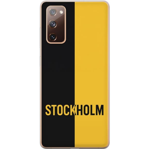 Kompatibelt Mobilskal till Samsung Galaxy S20 FE Stockholm – fotboll