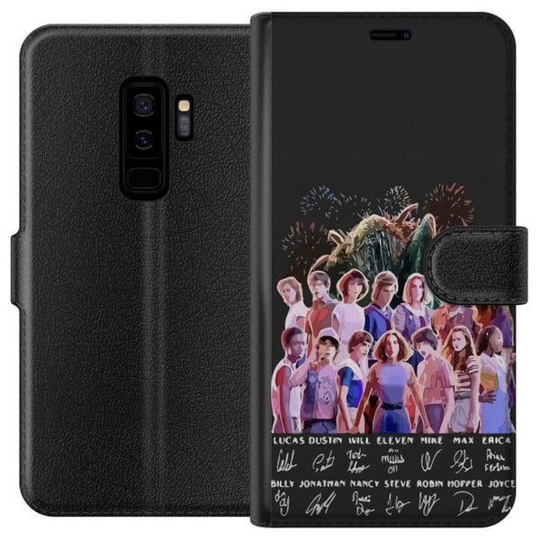 Kompatibelt Lommeboketui til Samsung Galaxy S9+ Fremmede ting 2024 Kompatibelt Lommeboketui til Samsung Galaxy S9+ Fremmede ting 2024