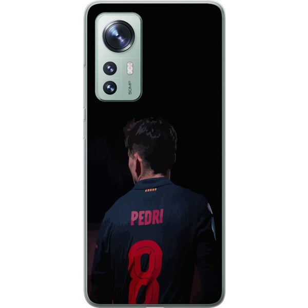 Yhteensopiva Puhelinkuori Xiaomi 12 Pedri FC Barcelona Jalkapallo Espanjalainen Keskikenttäpelaaja Maali Urheilumotivaatio Fanit Lapset Nuoret