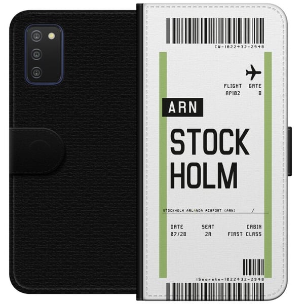 Kompatibelt Lommeboketui til Samsung Galaxy A03s Stockholm