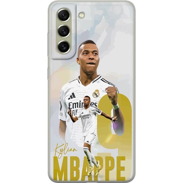 Kompatibel Mobilcover til Samsung Galaxy S21 FE 5G Kylian Mbappé Real Madrid Frankrig La Ligas førende målscorer hurtig angriber med eksplosivitet og