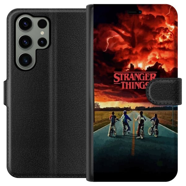 Kompatibel Tegnebogsetui til Samsung Galaxy S23 Ultra Fremmede Ting