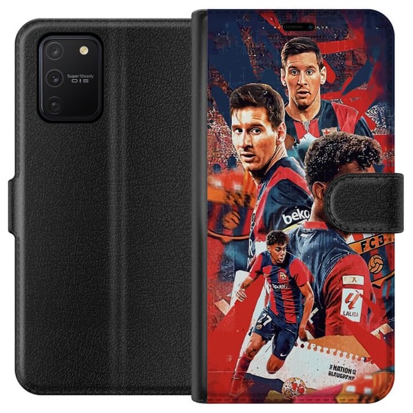 Kompatibelt Lommeboketui til Samsung Galaxy S10 Lite Yamal Lamine x Messi Kompatibelt Lommeboketui til Samsung Galaxy S10 Lite Yamal Lamine x Messi