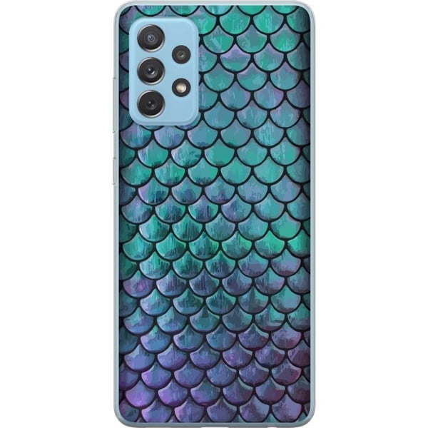Kompatibelt Mobilskal till Samsung Galaxy A52 5G Strålande sjöprinsessa Kompatibelt Mobilskal till Samsung Galaxy A52 5G Strålande sjöprinsessa