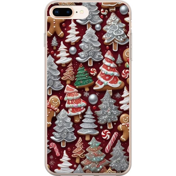Yhteensopiva Puhelinkuori Apple iPhone 8 Plus joulukeksit joulukakut piparkakut kuuset piparkakut joulukuvio karkkikeppi joulukuusi design Yhteensopiva Puhelinkuori Apple iPhone 8 Plus joulukeksit joulukakut piparkakut kuuset piparkakut joulukuvio karkkikeppi joulukuusi design