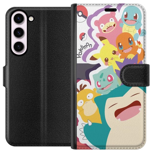 Kompatibel Tegnebogsetui til Samsung Galaxy S23+ Pokemon