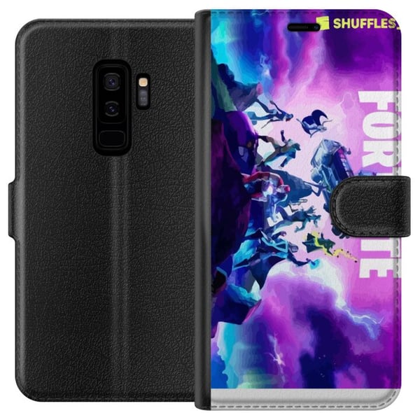 Kompatibelt Plånboksfodral till Samsung Galaxy S9+ Fortnite Kompatibelt Plånboksfodral till Samsung Galaxy S9+ Fortnite