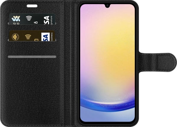 Yhteensopiva Lompakkokotelo Samsung Galaxy A25 Nalle Puh ja Ihaa