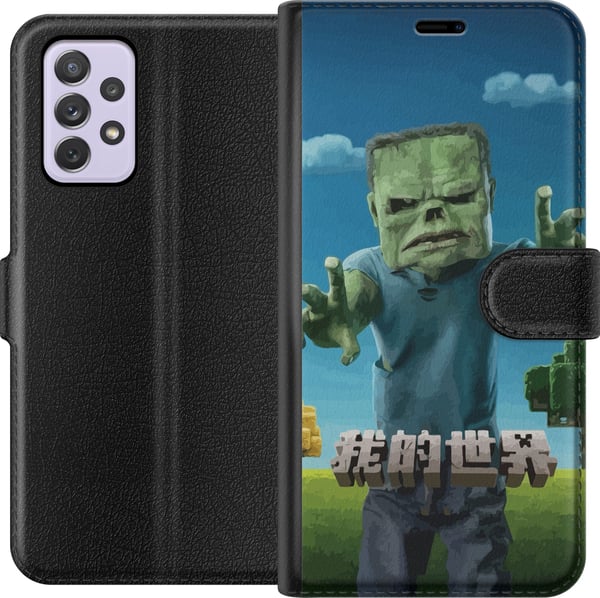 Yhteensopiva Lompakkokotelo Samsung Galaxy A52s 5G A Minecraft Movie