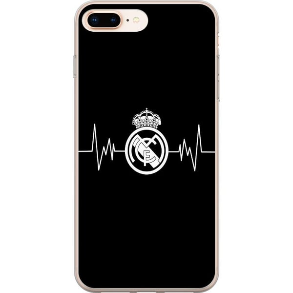 Yhteensopiva Puhelinkuori Apple iPhone 8 Plus Real Madrid CF Yhteensopiva Puhelinkuori Apple iPhone 8 Plus Real Madrid CF