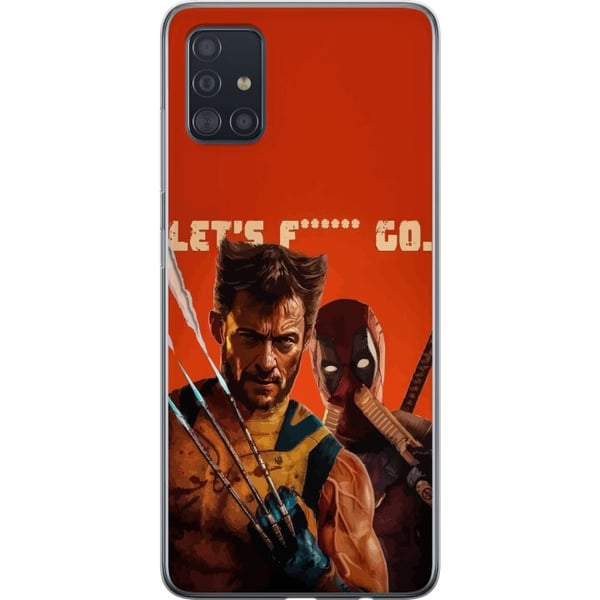 Kompatibel Mobilcover til Samsung Galaxy A51 Deadpool & Wolverine