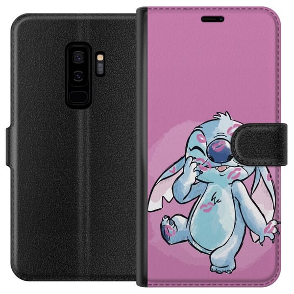 Yhteensopiva Lompakkokotelo Samsung Galaxy S9+ Stitch Puss Yhteensopiva Lompakkokotelo Samsung Galaxy S9+ Stitch Puss