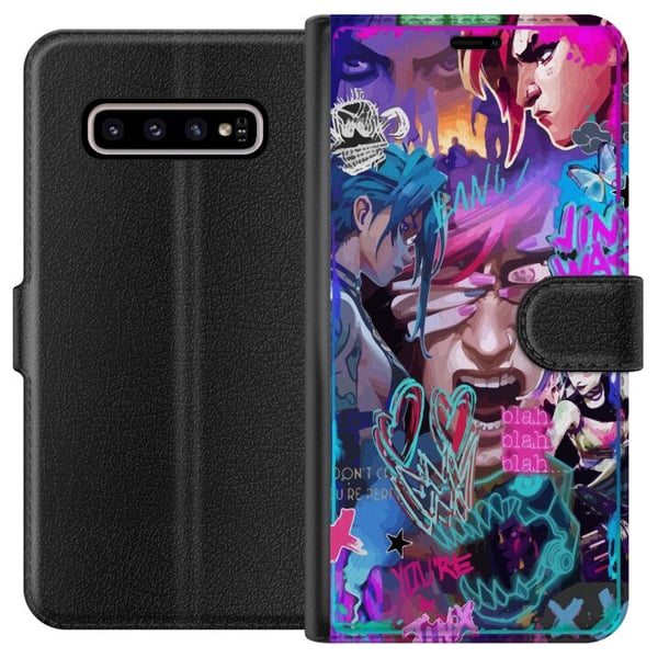 Kompatibelt Lommeboketui til Samsung Galaxy S10+ Arcane