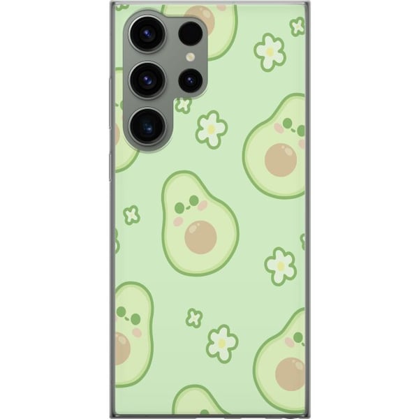 Kompatibel Mobilcover til Samsung Galaxy S23 Ultra Avocado Sød