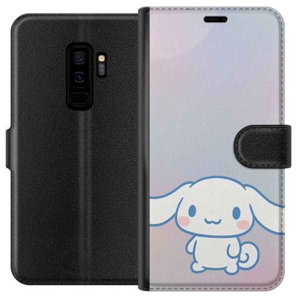 Kompatibelt Plånboksfodral till Samsung Galaxy S9+ Kawaii Sanrio Cinnamonroll Kompatibelt Plånboksfodral till Samsung Galaxy S9+ Kawaii Sanrio Cinnamonroll