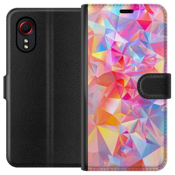 Kompatibelt Lommeboketui til Samsung Galaxy Xcover 5 Skimrende