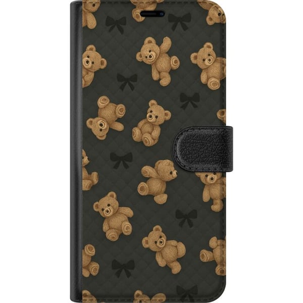 Kompatibel Tegnebogsetui til Samsung Galaxy S21 Teddy Knus