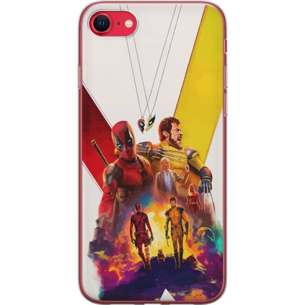 Kompatibelt Mobildeksel til Apple iPhone SE (2022) Wolverine Deadpool