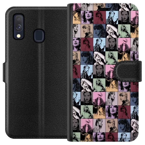 Kompatibel Tegnebogsetui til Samsung Galaxy A40 Taylor Swift