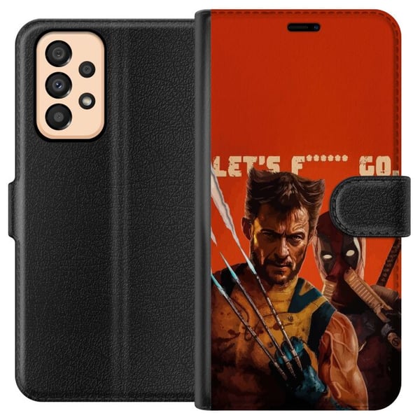 Yhteensopiva Lompakkokotelo Samsung Galaxy A33 5G Deadpool & Wolverine
