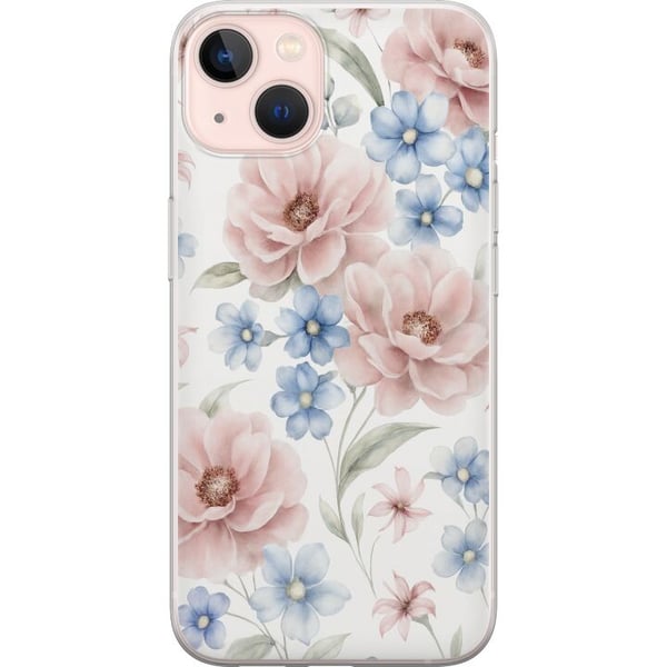 Yhteensopiva Puhelinkuori Apple iPhone 13 Romanttiset kukat Yhteensopiva Puhelinkuori Apple iPhone 13 Romanttiset kukat