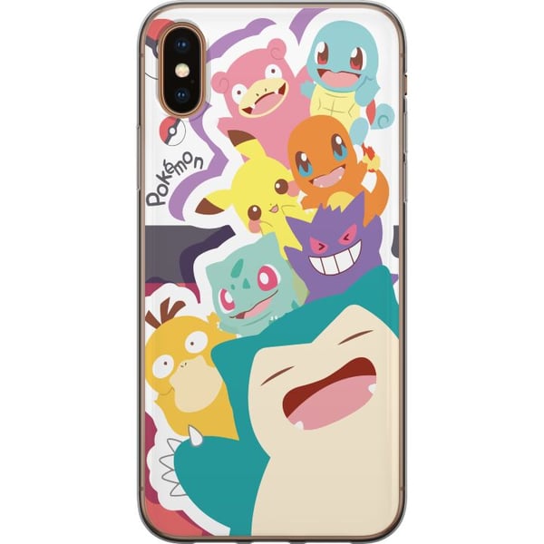 Kompatibel Mobilcover til Apple iPhone XS Pokemon