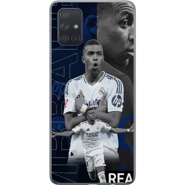 Kompatibelt Mobildeksel til Samsung Galaxy A71 Kylian Mbappé, Real Madrid, Frankrike, ekstrem fart, sterk teknikk og en utrolig målinstinkt som gjør Kompatibelt Mobildeksel til Samsung Galaxy A71 Kylian Mbappé, Real Madrid, Frankrike, ekstrem fart, sterk teknikk og en utrolig målinstinkt som gjør