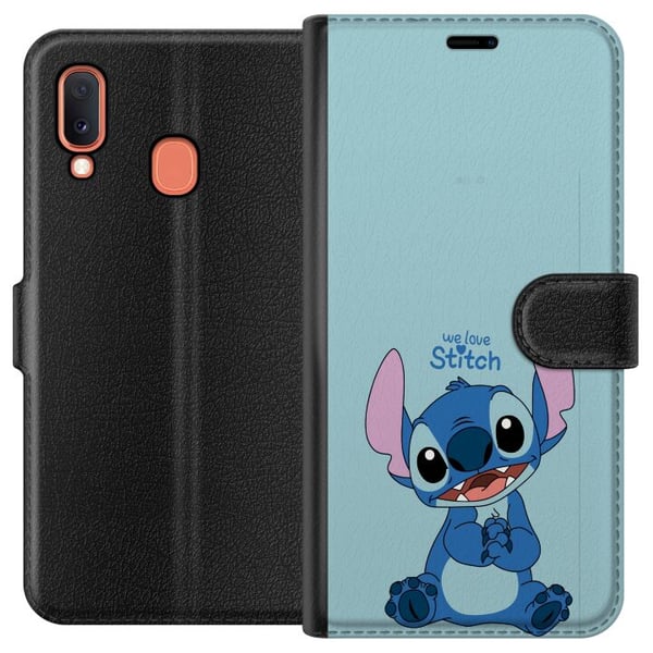 Kompatibelt Lommeboketui til Samsung Galaxy A20e Sting Kompatibelt Lommeboketui til Samsung Galaxy A20e Sting