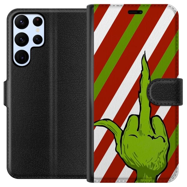 Yhteensopiva Lompakkokotelo Samsung Galaxy S22 Ultra 5G Grinch