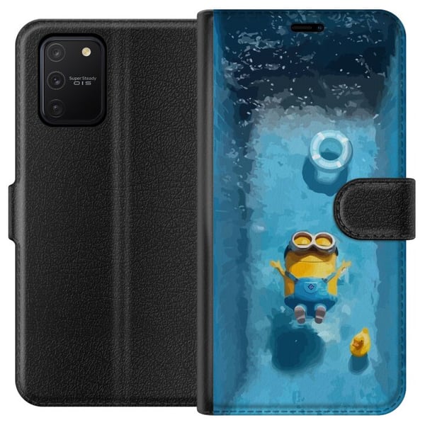 Kompatibelt Lommeboketui til Samsung Galaxy S10 Lite Minions Grusomme meg tegnefilm Kompatibelt Lommeboketui til Samsung Galaxy S10 Lite Minions Grusomme meg tegnefilm